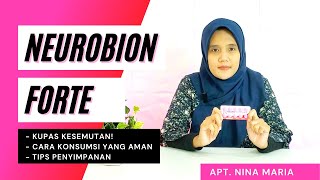 Neurobion Forte  vitamin saraf vitamin B1 vitamin B6 vitamin B12  mengatasi penyebab saraf kejepit [upl. by Nae]