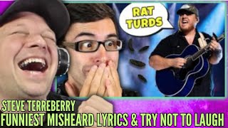 New STEVE TERREBERRY  Funniest Misheard Lyrics  Try Not To LAUGH Challenge   Reaction   UK 🇬🇧 [upl. by Mazonson]