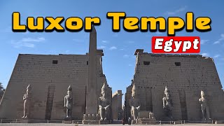 Luxor Temple Explained ancient Egypt [upl. by Ahsyat]