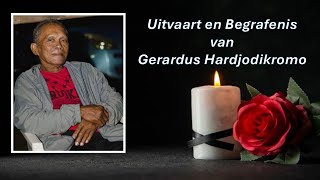 LIVESTREAMING  Uitvaart en Begrafenis van Gerardus Hardjodikromo [upl. by Ardnaz]