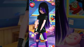 Juleka miraculous lady Makeover By Talking Angela shorts viralvideo video mytalkingangela2 [upl. by Christel626]