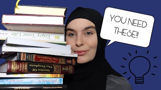 THE BEST ISLAMIC BOOKS  BOOK RECOMMENDATIONS  Samantha J Boyle [upl. by Gerkman]