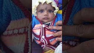 santre ki tokri 👶 koi meri bhatiji ko like subscribe kr do [upl. by Floyd]