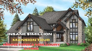 Insane 1MILLION Mansion Tour in Minnetonka MN  Luxury Living [upl. by Horsey]