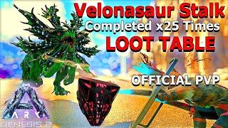 Velonasaur Stalk ALPHA Mission Guide  Gen 2 Best LOOT Missions  Genesis 2 Mission Loot Table [upl. by Drofnil524]