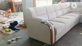 How to making sofa model setlatest model sofa setstylish furniture by Rajib [upl. by Eenert]