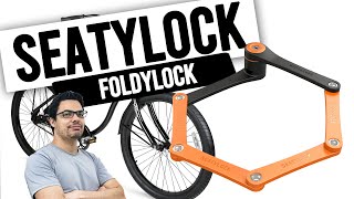 A Folding Bike Lock is Strong and Convenient [upl. by Ainex291]