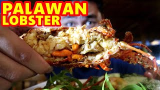 PALAWAN LOBSTER and SEAFOOD BAYWALK FOOD TOUR [upl. by Muriah]