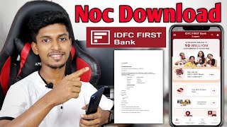 Idfc First Bank Loan ka Noc Kaise Download Kare [upl. by Atnuahs484]