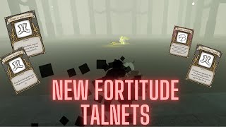 New Fortitude Talents are INSANE  Deepwoken [upl. by Anitteb]