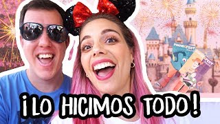 ¡HICIMOS TODO DISNEYLAND EN 3HRS Y SIN COLA Dolce Didi [upl. by Ber]