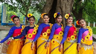 Manike Mage Hithe  Bengali Version  SHATADAL Dance Academy  MMM [upl. by Netsyrc]