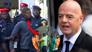 Arbitre Match Senegal Cote divoire a été Par La FIFA et CAF après ses [upl. by Einej]