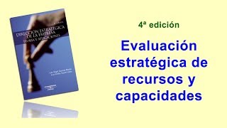 Evaluación estratégica de recursos y capacidades [upl. by Linders]