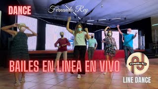 Bailes en Línea en Vivo ★ Live Line Dance ★ Ballo di Gruppo dal Vivo ★ Choreos [upl. by Child]