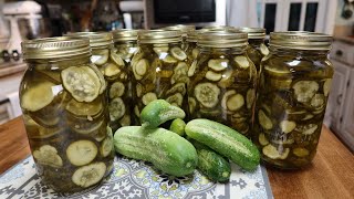 Super easy 21 Day Sweet Pickles [upl. by Hoban]