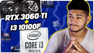 I3 10100F com RTX 3060 TI é BOM PRA JOGAR EM 2024 Teste em Jogos [upl. by Hsina]