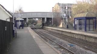 Trains at AdlingtonLancs 240115 [upl. by Daisy64]