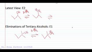 Eliminations of Alcohols in Sulfuric Acid [upl. by Dutchman]