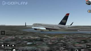 Infinite Flight US Airways Boeing 757200 Canarsie Approach into KJFK Airport [upl. by Adav448]