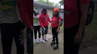 Why the hard hat though 😂 fypシ゚viralシ viralreelschallenge comedy comedian chicago skit [upl. by Rivi]