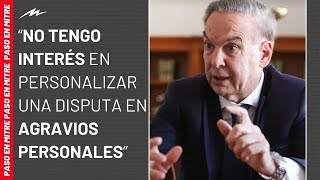 “Términos de agravios personales” Miguel Ángel Pichetto sobre los dichos de Javier Milei [upl. by Enelear750]