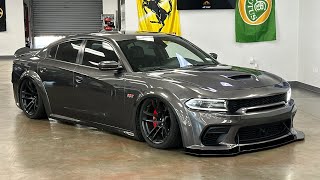 Dodge Charger 392 Scat Pack Widebody with Air Ride Suspension 4K Full Tour [upl. by Bradan]