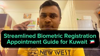 How to Register an Online appointment for Biometric in Sahel app Kuwait Step by Step Explanation [upl. by Raamal243]