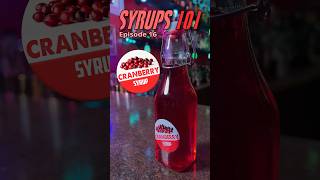 Syrups 101  How to Make Cranberry Syrup [upl. by Conger]