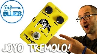 Joyo Tremolo Pedal Demo [upl. by Pyne503]