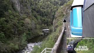 Train touristique Gorges de l Allier  Monistrol dAllier  Alleyras [upl. by Lurette]