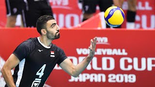 Legend Volleyball Opposite Spiker  Ahmed Abdelhay  Volleyball Team Egypt [upl. by Sonnnie]