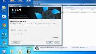 Tizen Install [upl. by Esojnauj]