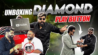 Unboxing Diamond Play Button 😱😱fusioncars vlog26 [upl. by Sven179]