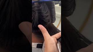 Short Length Bob Cut  How to Bob Haircut [upl. by Ettenawtna]