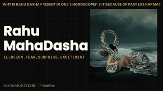 what happens in rahu mahadasha  how rahu dasha works  effects of rahu dasha [upl. by Annil164]