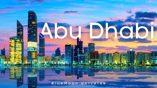 Abu Dhabi City in United Arab Emirates Tour in 4K BlueMoon Universe [upl. by My238]