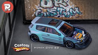 HONDA CIVIC EG  CUSTOM HOT WHEELS [upl. by Pammi]