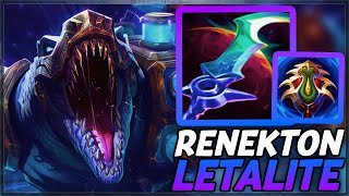 RENEKTON LÉTALITÉ MERCI LHYDRE PROFANE   League of Legends VOD  ARAM [upl. by Matthus680]