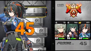 Zenless Zone Zero  Battle Tower Endless Floor 45 [upl. by Marva]