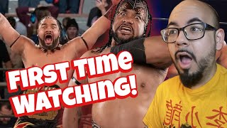 WWE FAN Watches Jacob Fatu for the First Time [upl. by Nwahsid820]