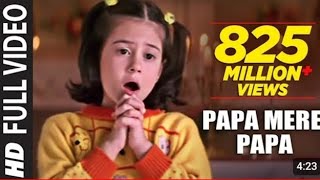 Papa Mere Papa Full Original Song  Chanda Ne Poochha Taron Se Papa Mere Papa Lyrics AmanRekha [upl. by Enogitna]