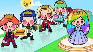 Who Is Best Prince   Toca Life Story Toca Boca [upl. by Torbart706]