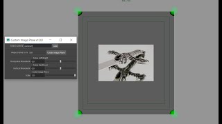 Dynamic Image Plane Tool  Maya [upl. by Malet]