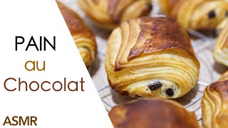 PAIN AU CHOCOLAT MAISON  LA RECETTE Chocolatine [upl. by Asylla960]