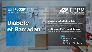 DIABETE ET RAMADAN  CONFERENCE [upl. by Kaela922]