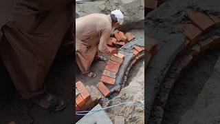 Brick wall new tricks construction ytshorts shorts [upl. by Servais753]