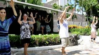 Hula at The Sheraton Princess Kaʻiulani  Kaimana Hila [upl. by Otiv]