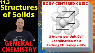 113 Structures of Solids  General Chemistry [upl. by Melantha697]