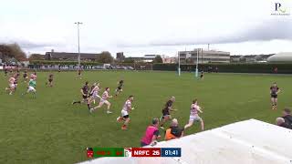 Highfield RFC v Nenagh Ormond RFC  26th October 2024 [upl. by Goldshell]